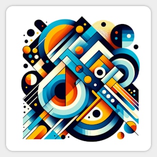 Geometric Symphony Sticker